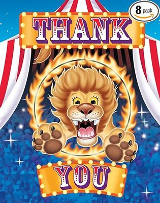 Circus Thank You Packs AMZ+