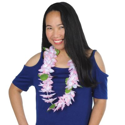 Island Floral Lei- pkg of 3 AMZ+