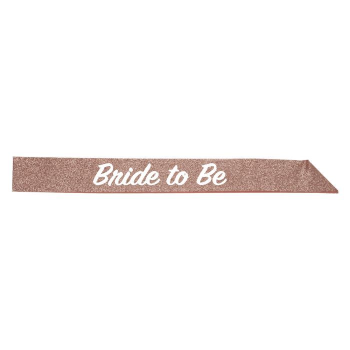 Bride to be Glittered Sash AMZ+
