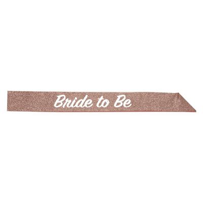 Bride to be Glittered Sash AMZ+