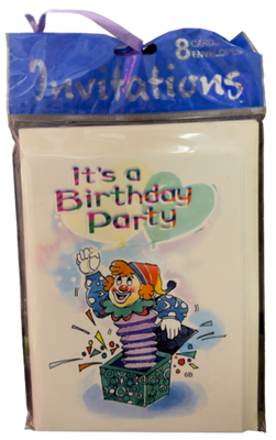 It&#39;s a Birthday Party Invitations 8ct+