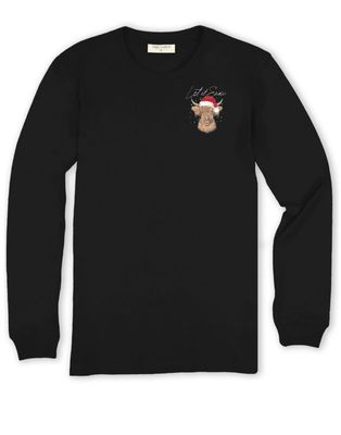 Simply Southern Snow Cow Long Sleeve+