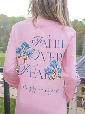 Simply Southern Faith Over Fear Tee+