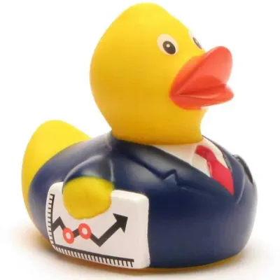 Rubber Duck- Business Man+