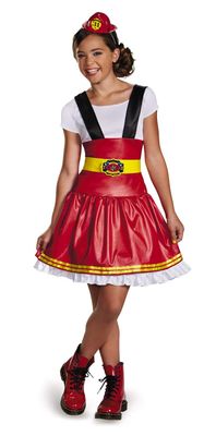 Fire Girl Costume Med 7-8 AMZ+
