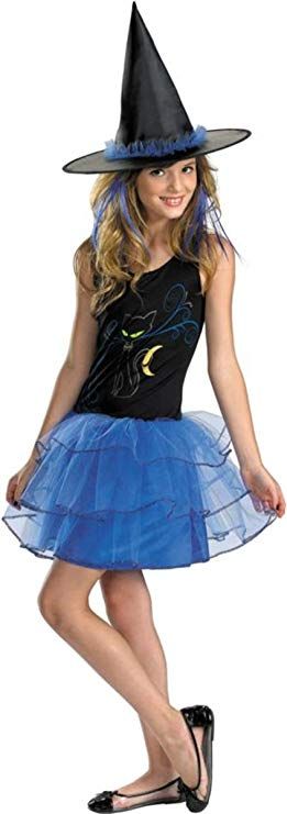 Midnight Witch Child Size Large 10-12 Costume+