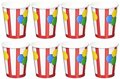 Circus Time 9oz Cups 8ct AMZ+