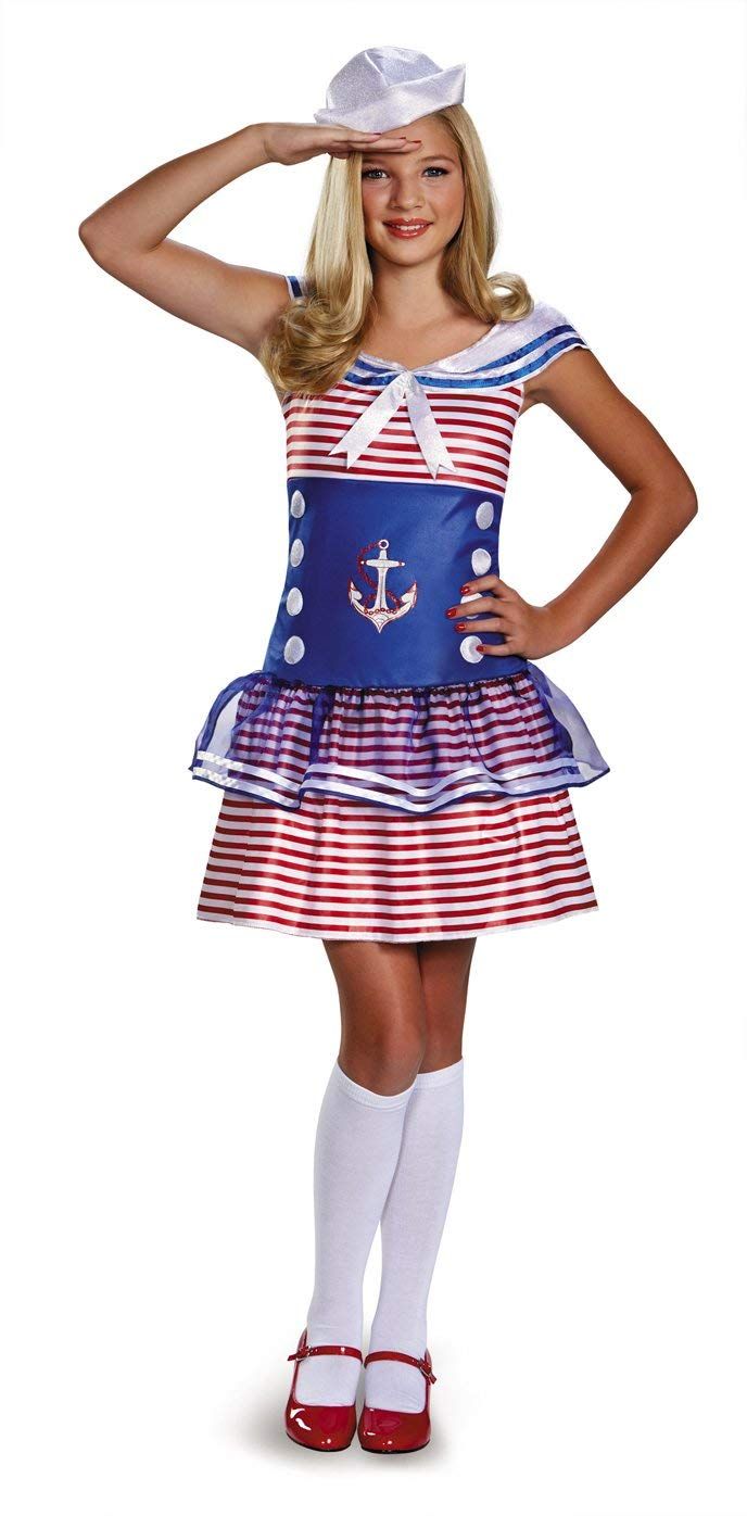 Sailing Sweetheart Costume Child XL 14-16 AMZ+