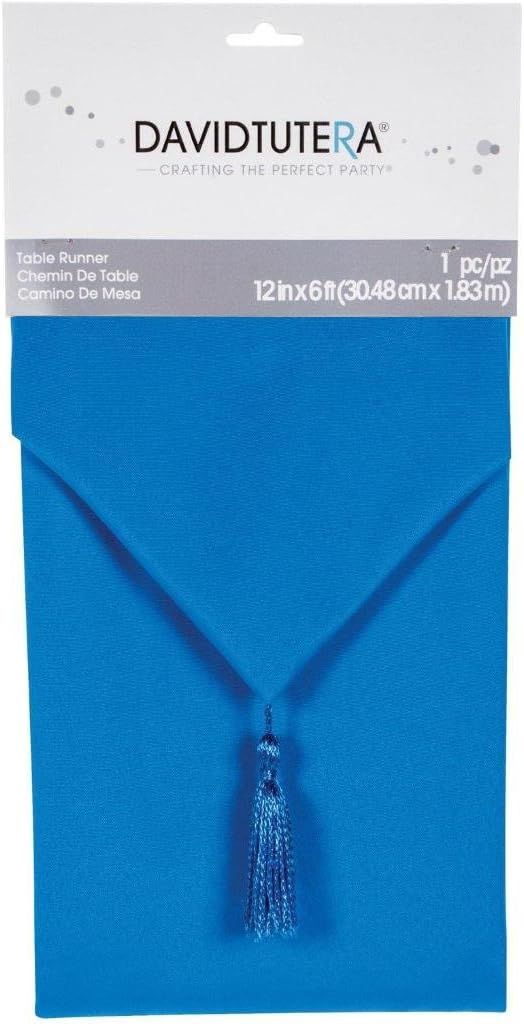 David Tutera Blue Table Runner AMZ+