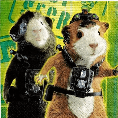 Disney&#39;s G-Force Luncheon Napkin AMZ+