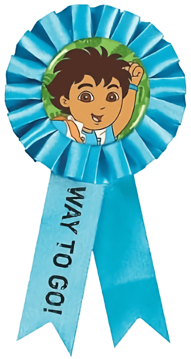 GO DIEGO GO Award Ribbon AMZ+