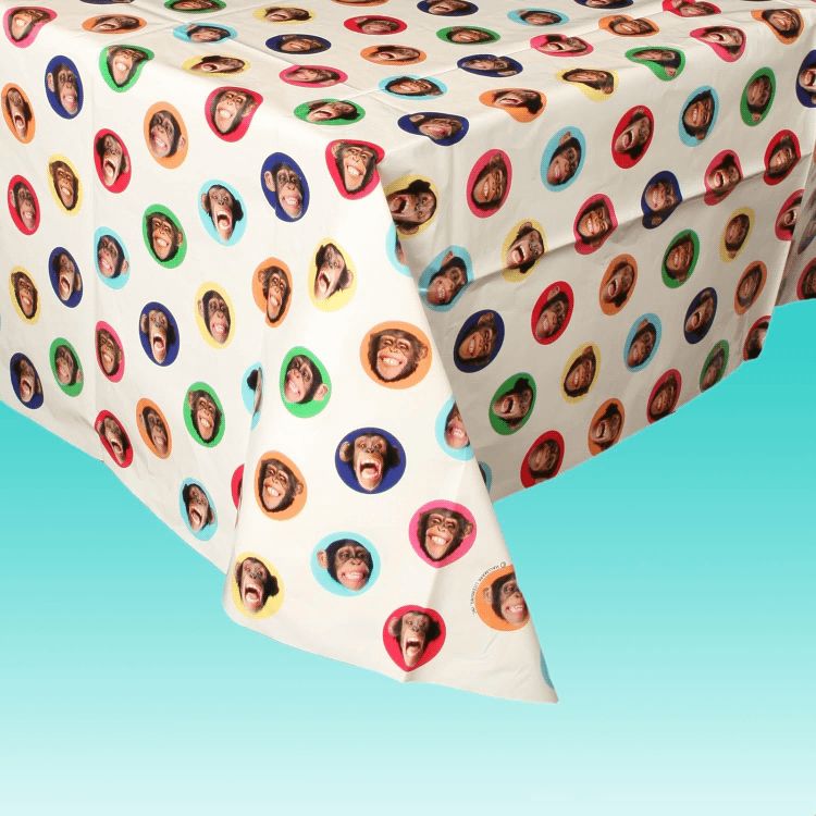 Go Wild Monkey Table Cloth AMZ+
