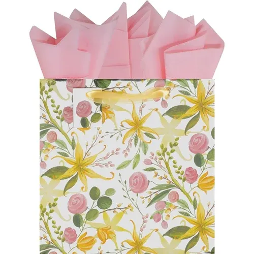 Meadow Lilies Large Gift Bag+