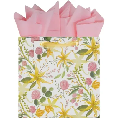 Meadow Lilies Large Gift Bag+