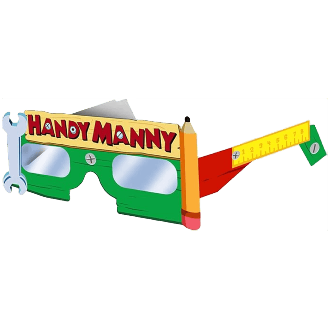 Handy Manny Glasses - Paper AMZ+