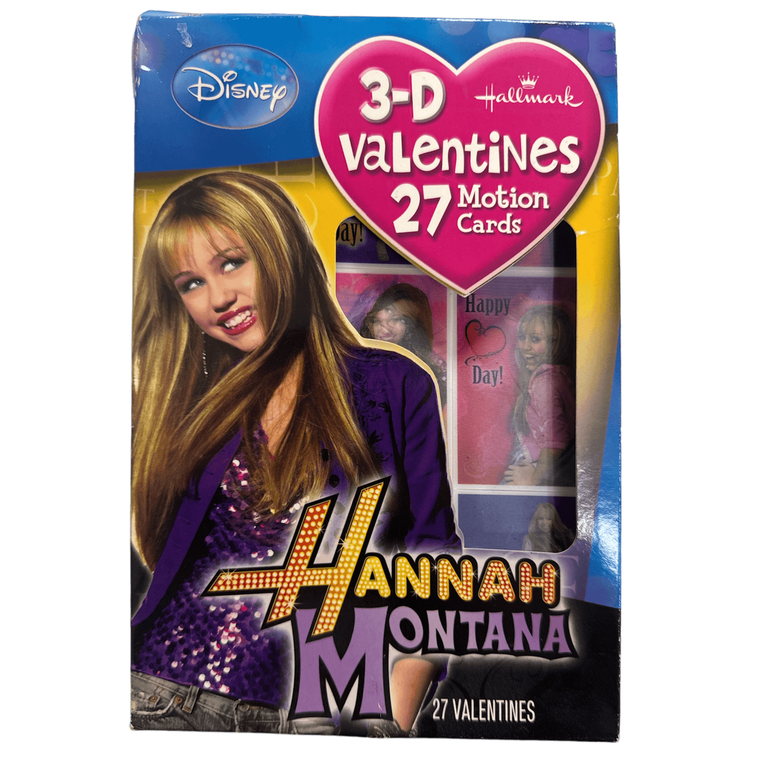 Hannah Montana Vday Cards 27ct+