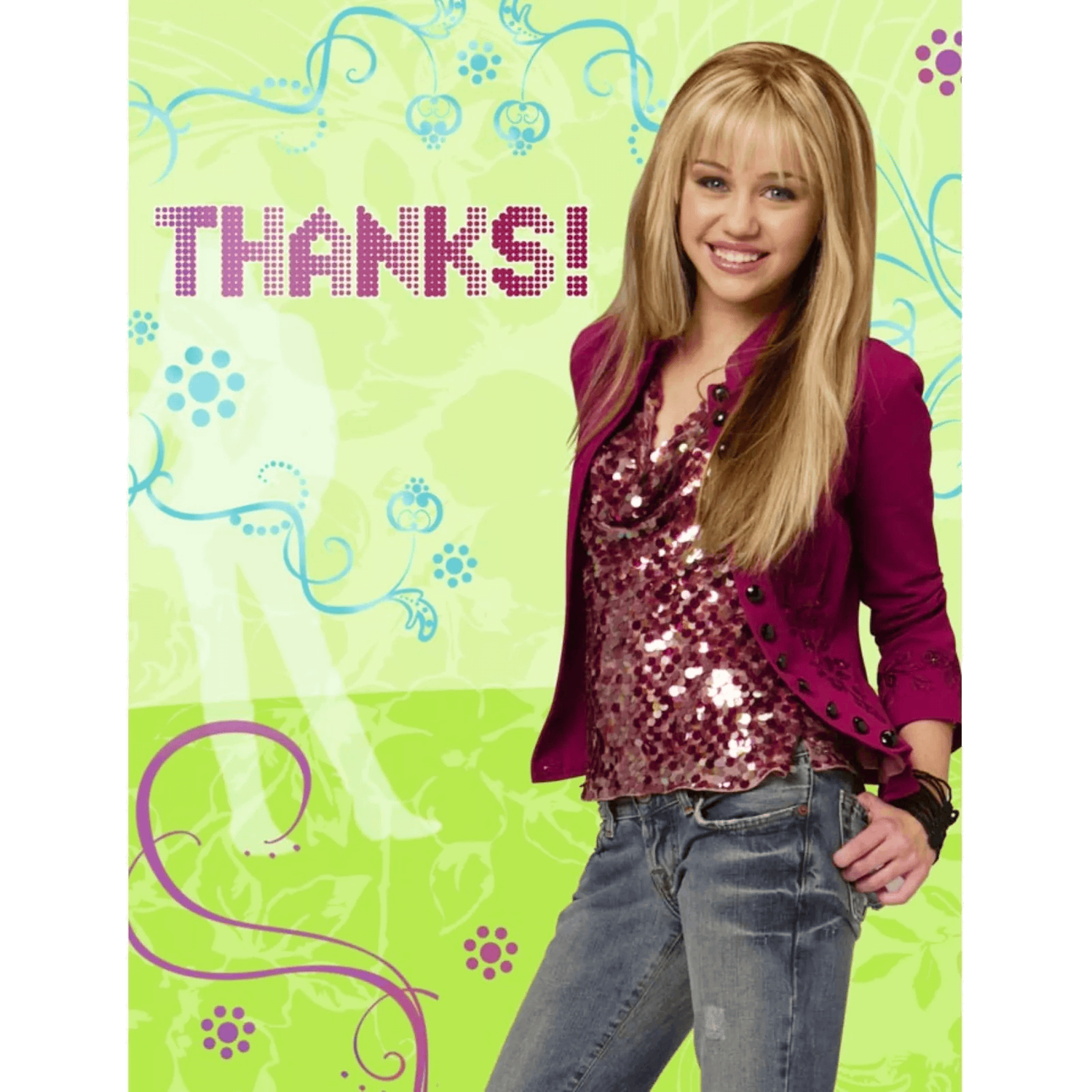 HANNAH MONTANA  THANK YOU AMZ+