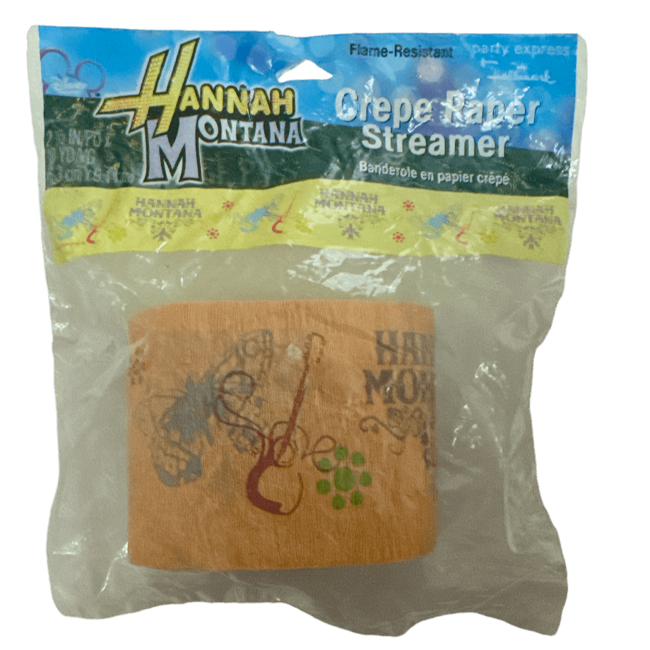 Hannah Montana Paper Streamer+