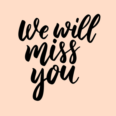 GOOD BYE