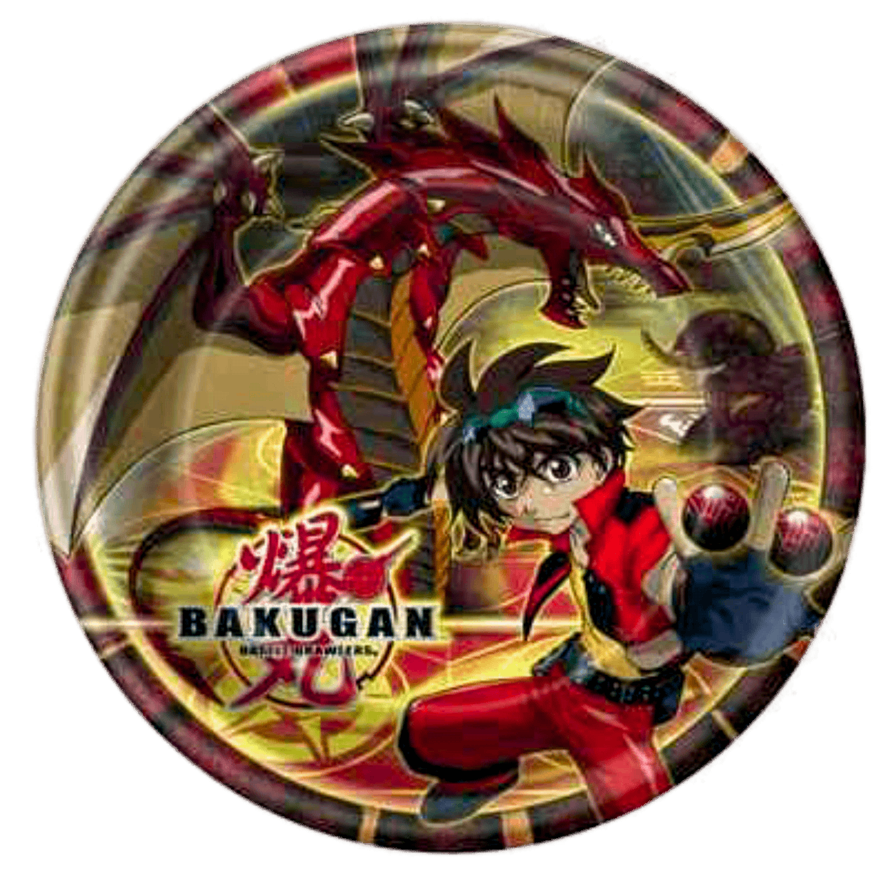 Bakugan Dinner Plates+
