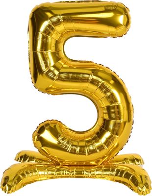 Self Standing 26” Balloon Number- 5 AMZ+