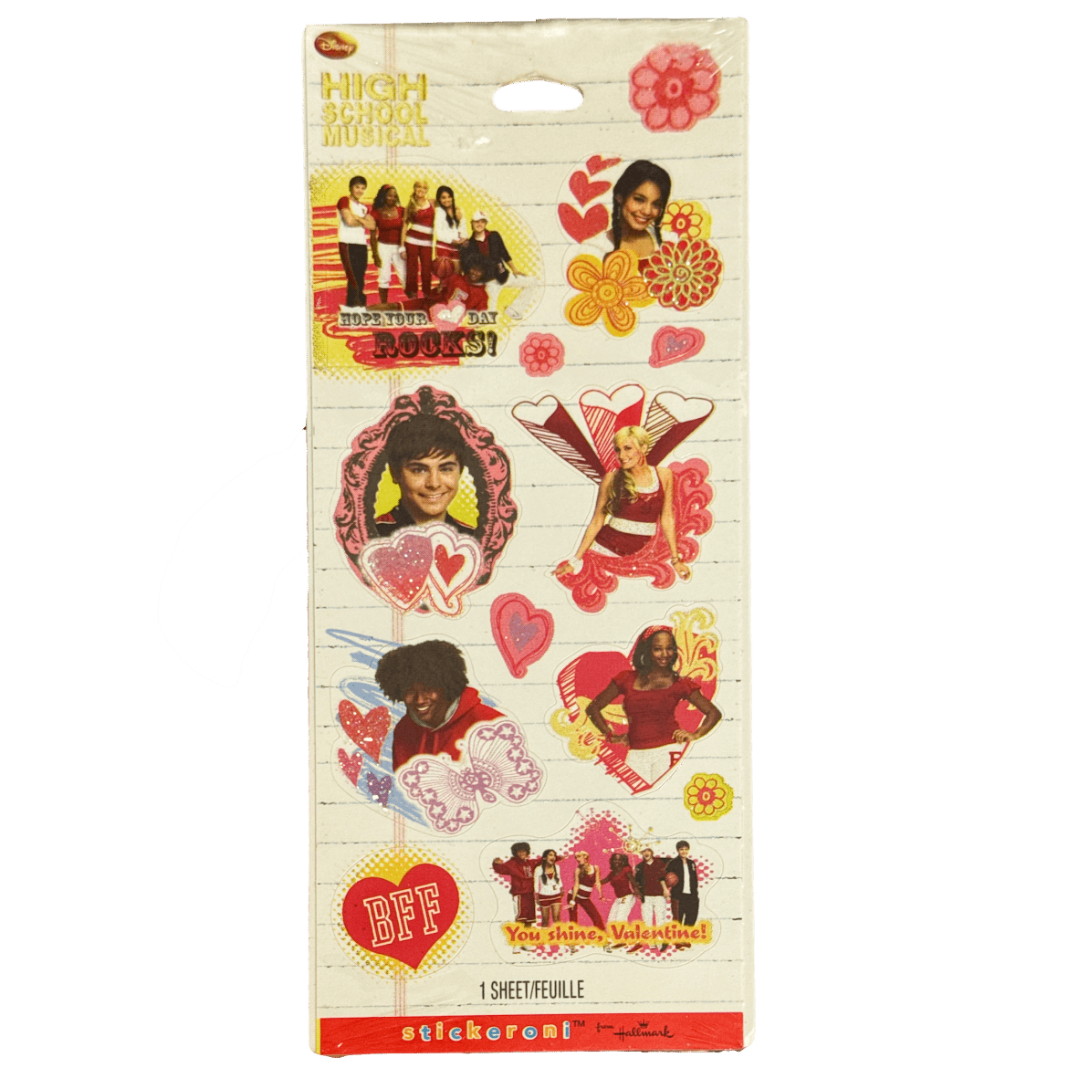 High School Musical VALENTINE STICKERS+