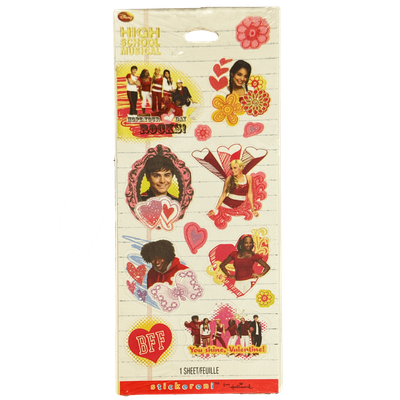 High School Musical VALENTINE STICKERS+