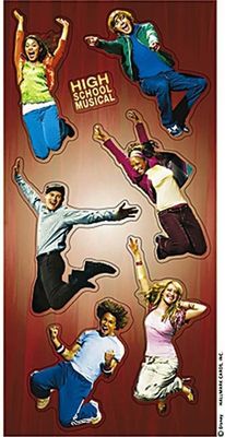 HIGH SCHOOL MUSICAL STICKERS AMZ+