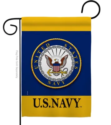 United States Navy Armed Forces Garden Flag+