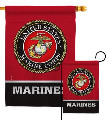 United States Armed Forces Military Marine Corps Garden Flag +