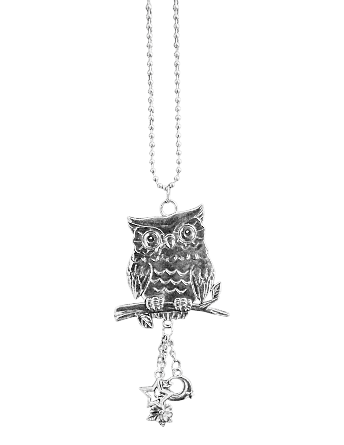 Silver Owl Car Charm AMZ+