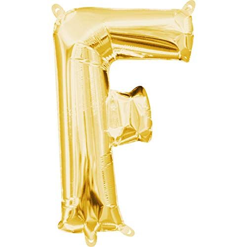 16&quot; Air filled letter F GOLD+