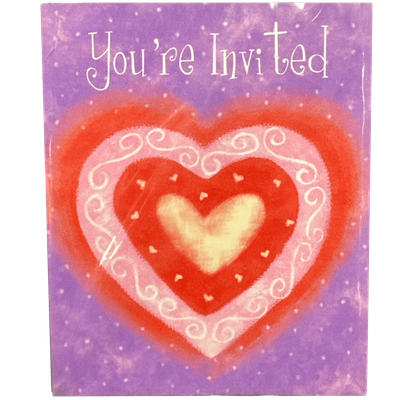 Valentine Hearts Invites 8ct+