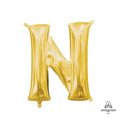 16&quot; Air filled letter N GOLD+