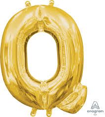 16&quot; Air filled letter Q GOLD+