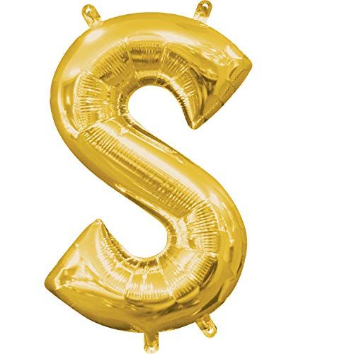 16&quot; Air filled letter S GOLD+