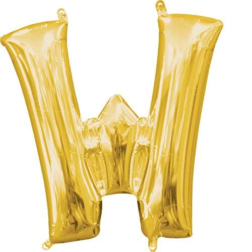 16&quot; Air filled letter W GOLD+