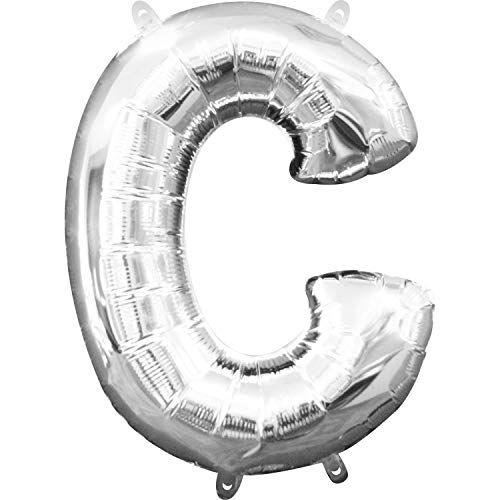 16&quot; Air filled letter C SILVER+