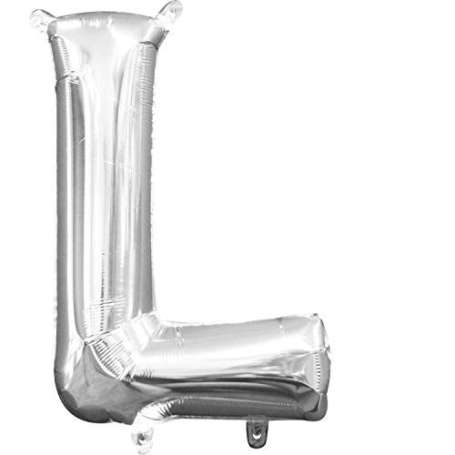 16&quot; Air filled letter L SILVER+