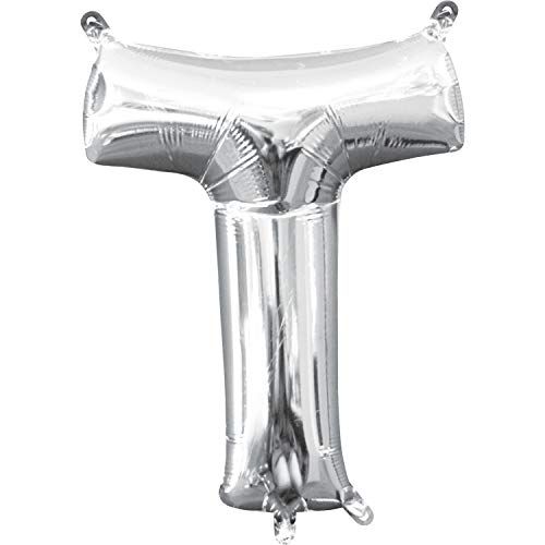 16&quot; Air filled letter T SILVER+