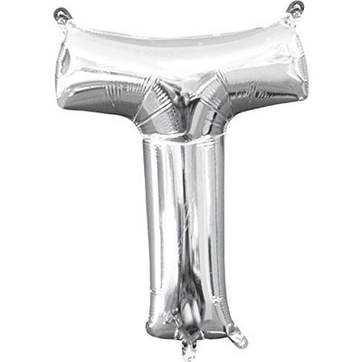 16&quot; Air filled letter T SILVER+