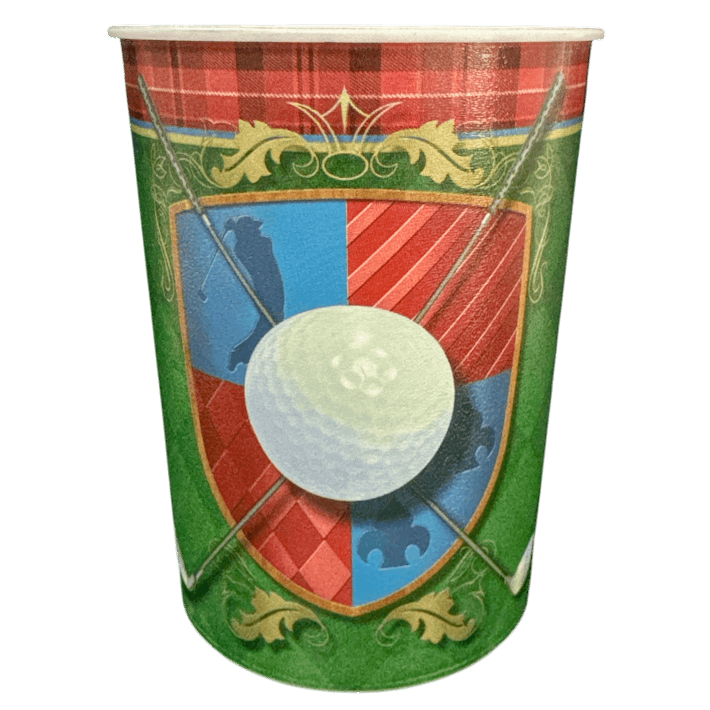 Tee Time Golf 16 oz Plastic Cup+