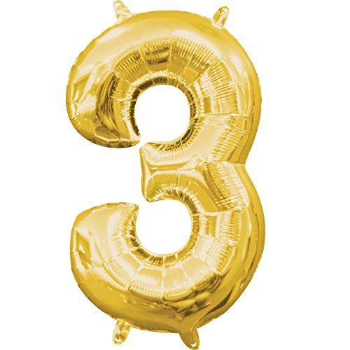 16&quot; Air filled Number 3 GOLD+