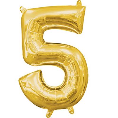 16&quot; Air filled Number 5 GOLD+