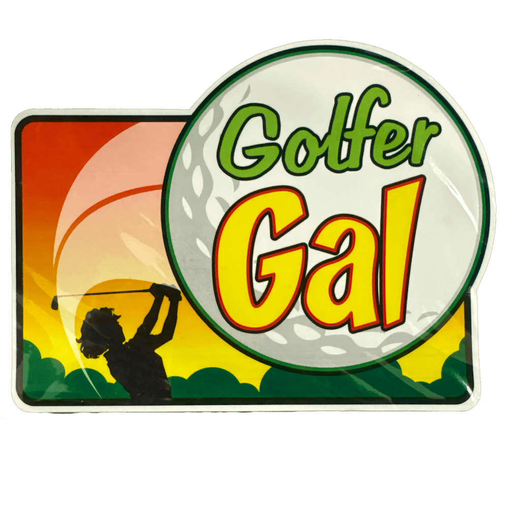 Golfer Gal Mega Magnet+