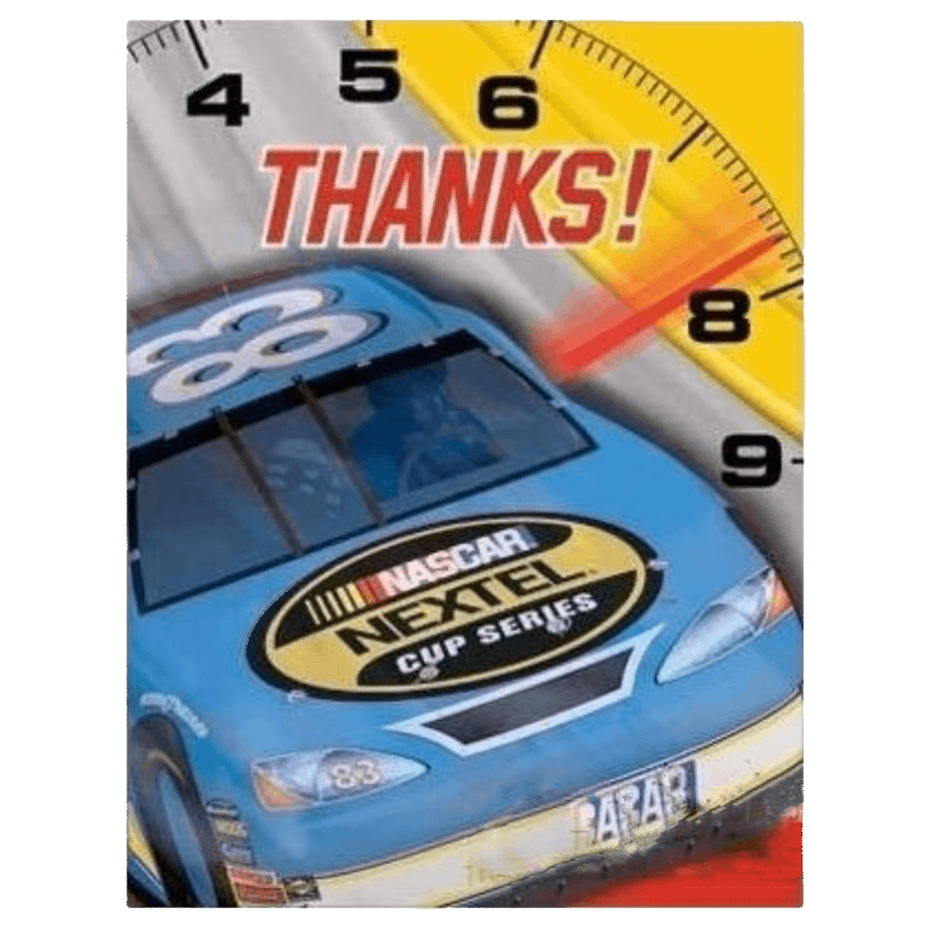 NASCAR Thank You Notes 8ct AMZ+