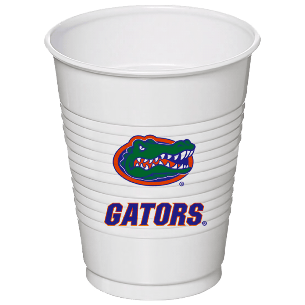 UF Gators Plastic Cup 8ct+