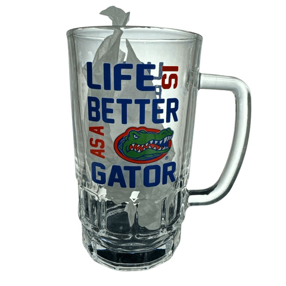 Glass Tankcard Cup / Gift Box Gators+