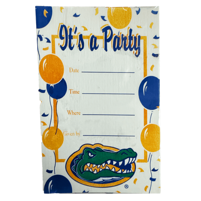 Gators &quot;It&#39;s a Party&quot; Invitation+