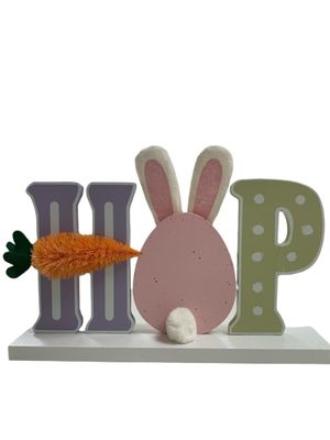 &quot;Hop&quot; Easter Decorative Accent+